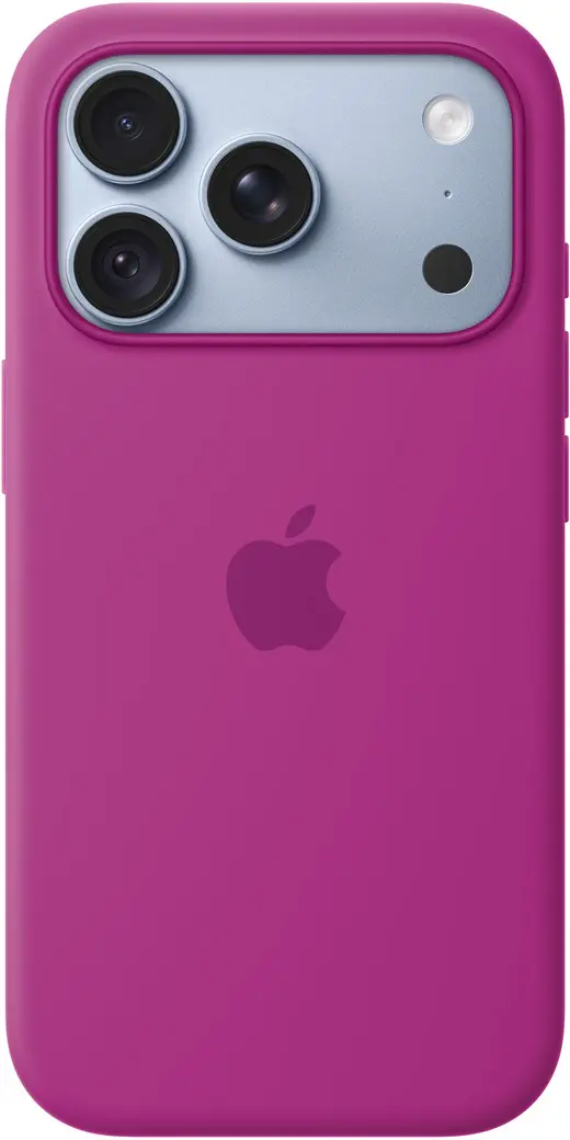 Origineel Apple iPhone 18 Pro Hoesje MagSafe Silicone Case Roze afbeelding 3