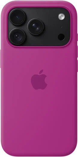 Origineel Apple iPhone 18 Pro Hoesje MagSafe Silicone Case Roze afbeelding 4