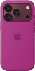 Origineel Apple iPhone 18 Pro Hoesje MagSafe Silicone Case Roze afbeelding