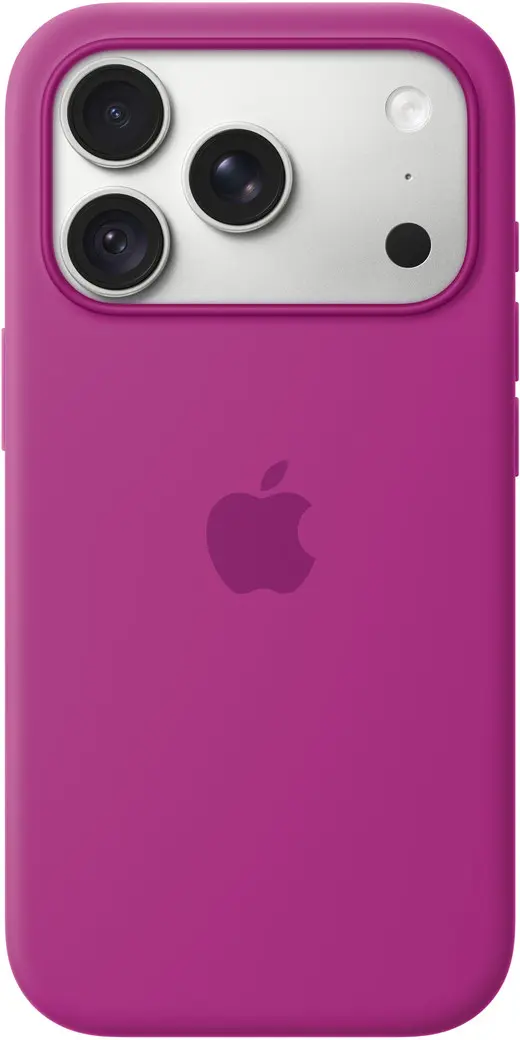 Origineel Apple iPhone 18 Pro Hoesje MagSafe Silicone Case Roze afbeelding 2