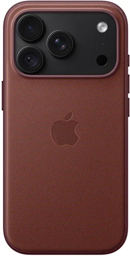 Origineel Apple iPhone 18 Pro Hoesje TechWoven Case MagSafe Back Cover Burgundy afbeelding 4