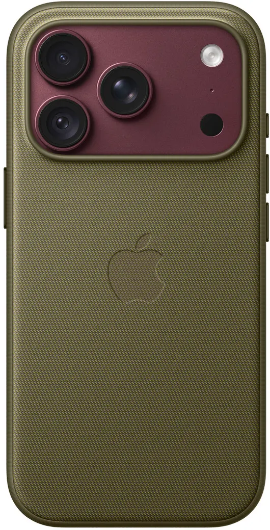 Origineel Apple iPhone 18 Pro Hoesje TechWoven Case MagSafe Back Cover Groen afbeelding 3