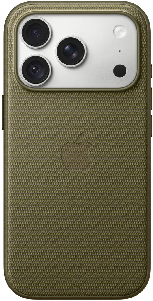 Origineel Apple iPhone 18 Pro Hoesje TechWoven Case MagSafe Back Cover Groen afbeelding 1