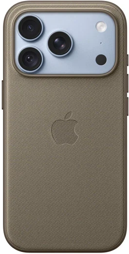 Origineel Apple iPhone 18 Pro Hoesje TechWoven Case MagSafe Back Cover Bruin afbeelding 3