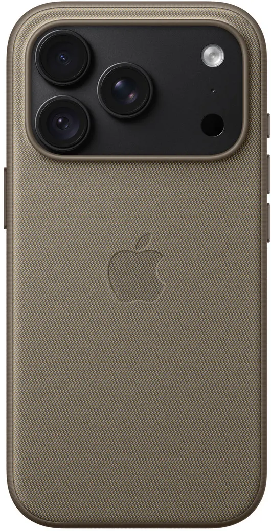 Origineel Apple iPhone 18 Pro Hoesje TechWoven Case MagSafe Back Cover Bruin afbeelding 2