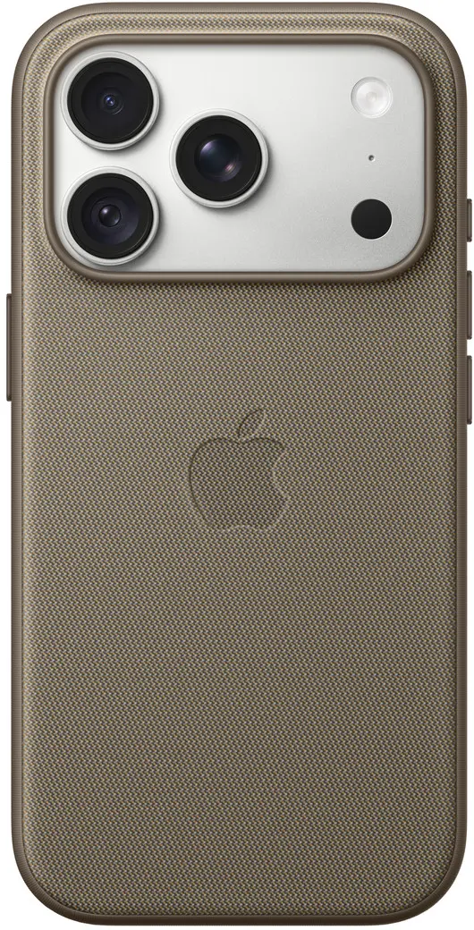 Origineel Apple iPhone 18 Pro Hoesje TechWoven Case MagSafe Back Cover Bruin afbeelding 1