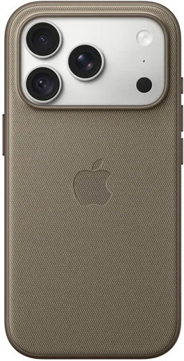 Origineel Apple iPhone 18 Pro Hoesje TechWoven Case MagSafe Back Cover Bruin afbeelding 1