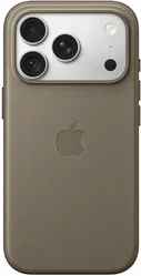 Origineel Apple iPhone 18 Pro Hoesje TechWoven Case MagSafe Back Cover Bruin afbeelding