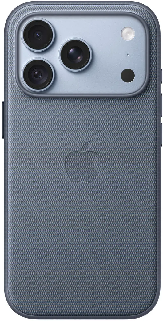 Origineel Apple iPhone 18 Pro Hoesje TechWoven Case MagSafe Back Cover Blauw afbeelding 1