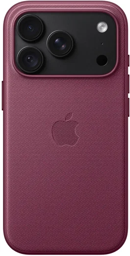 Origineel Apple iPhone 18 Pro Hoesje TechWoven Case MagSafe Back Cover Paars afbeelding 4