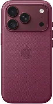 Origineel Apple iPhone 18 Pro Hoesje TechWoven Case MagSafe Back Cover Paars