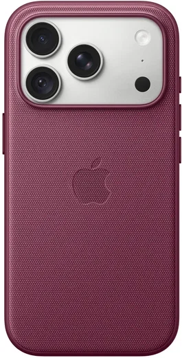 Origineel Apple iPhone 18 Pro Hoesje TechWoven Case MagSafe Back Cover Paars afbeelding 3