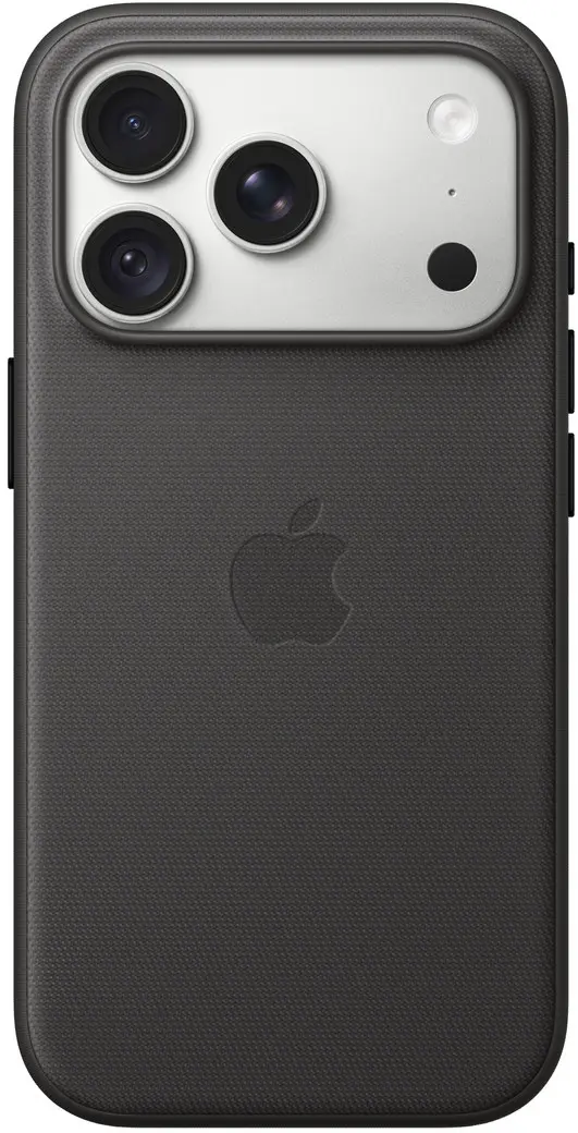 Origineel Apple iPhone 18 Pro Hoesje TechWoven Case MagSafe Back Cover Zwart afbeelding 4