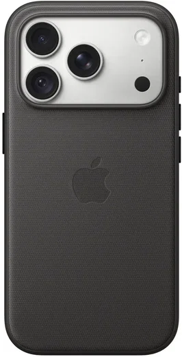 Origineel Apple iPhone 18 Pro Hoesje TechWoven Case MagSafe Back Cover Zwart afbeelding 4