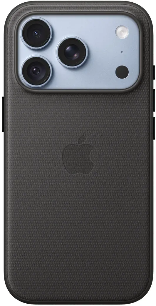 Origineel Apple iPhone 18 Pro Hoesje TechWoven Case MagSafe Back Cover Zwart afbeelding 3
