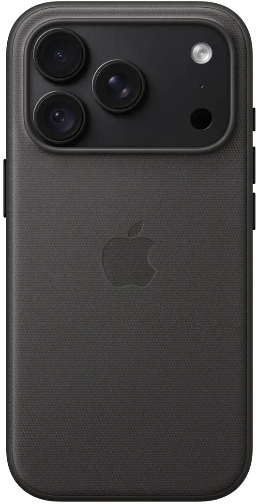 Origineel Apple iPhone 18 Pro Hoesje TechWoven Case MagSafe Back Cover Zwart afbeelding 1