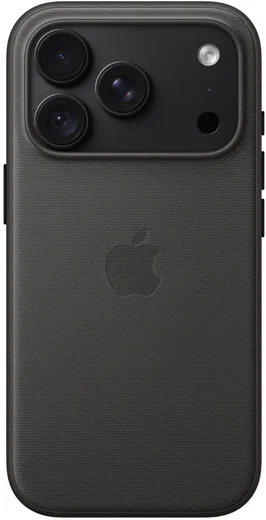 Origineel Apple iPhone 18 Pro Hoesje TechWoven Case MagSafe Back Cover Zwart afbeelding 1