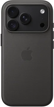 Origineel Apple iPhone 18 Pro Hoesje TechWoven Case MagSafe Back Cover Zwart