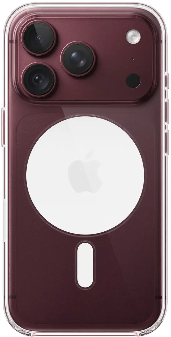 Origineel Apple iPhone 18 Pro Hoesje MagSafe Clear Case Transparant afbeelding 1