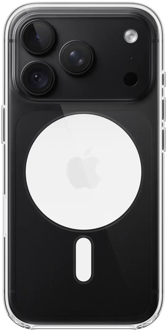 Origineel Apple iPhone 18 Pro Hoesje MagSafe Clear Case Transparant afbeelding 4