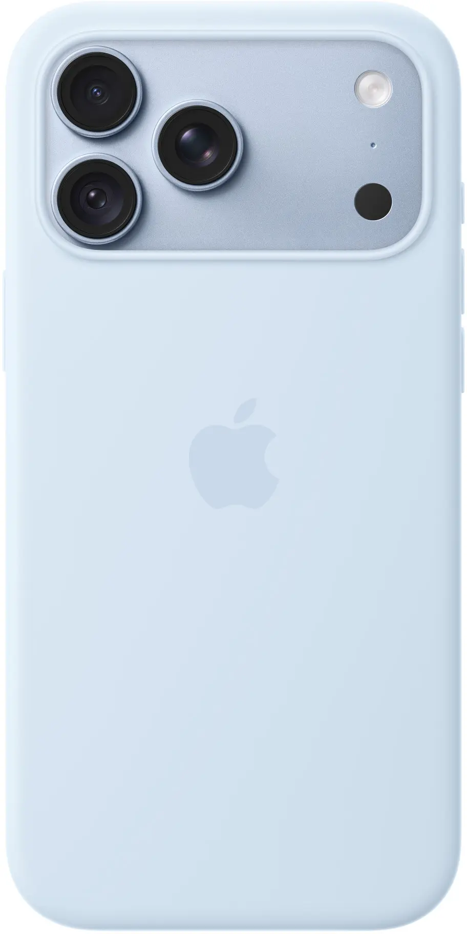 Origineel Apple iPhone 18 Pro Max Hoesje MagSafe Silicone Case Licht Blauw afbeelding 1