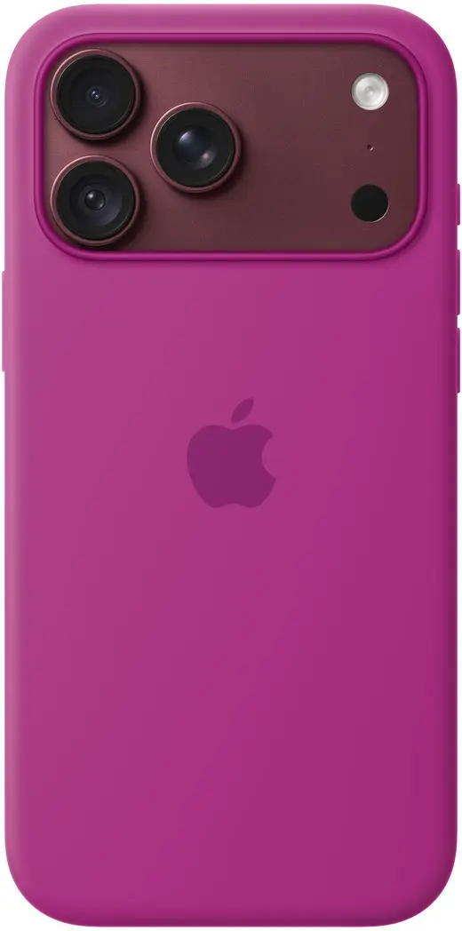 Origineel Apple iPhone 18 Pro Max Hoesje MagSafe Silicone Case Roze afbeelding 2