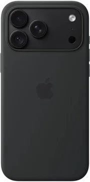 Origineel Apple iPhone 18 Pro Max Hoesje MagSafe Silicone Case Zwart
