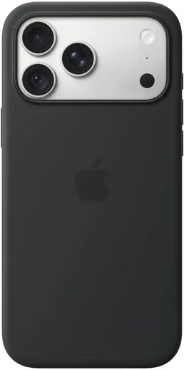 Origineel Apple iPhone 18 Pro Max Hoesje MagSafe Silicone Case Zwart afbeelding 4