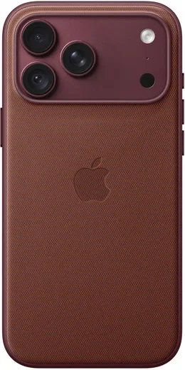 Origineel Apple iPhone 18 Pro Max Hoesje TechWoven MagSafe Back Cover Burgundy afbeelding 1