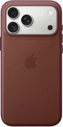 Origineel Apple iPhone 18 Pro Max Hoesje TechWoven MagSafe Back Cover Burgundy afbeelding 3