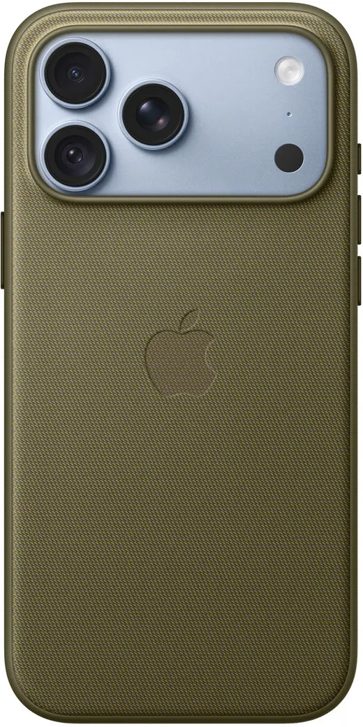 Origineel Apple iPhone 18 Pro Max Hoesje TechWoven MagSafe Back Cover Groen afbeelding 4