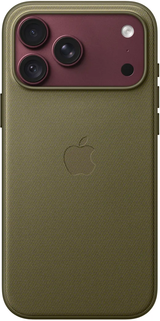 Origineel Apple iPhone 18 Pro Max Hoesje TechWoven MagSafe Back Cover Groen afbeelding 3