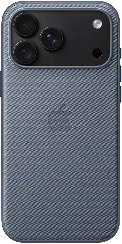 Origineel Apple iPhone 18 Pro Max Hoesje TechWoven MagSafe Back Cover Blauw afbeelding 3