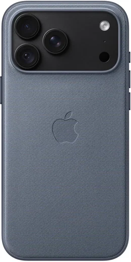 Origineel Apple iPhone 18 Pro Max Hoesje TechWoven MagSafe Back Cover Blauw afbeelding 3