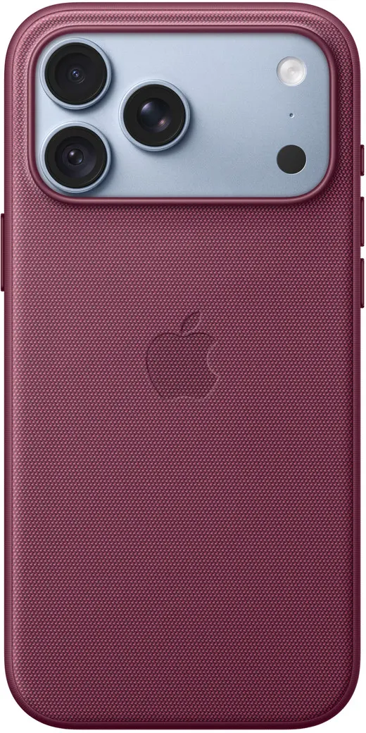 Origineel Apple iPhone 18 Pro Max Hoesje TechWoven MagSafe Back Cover Roze afbeelding 3