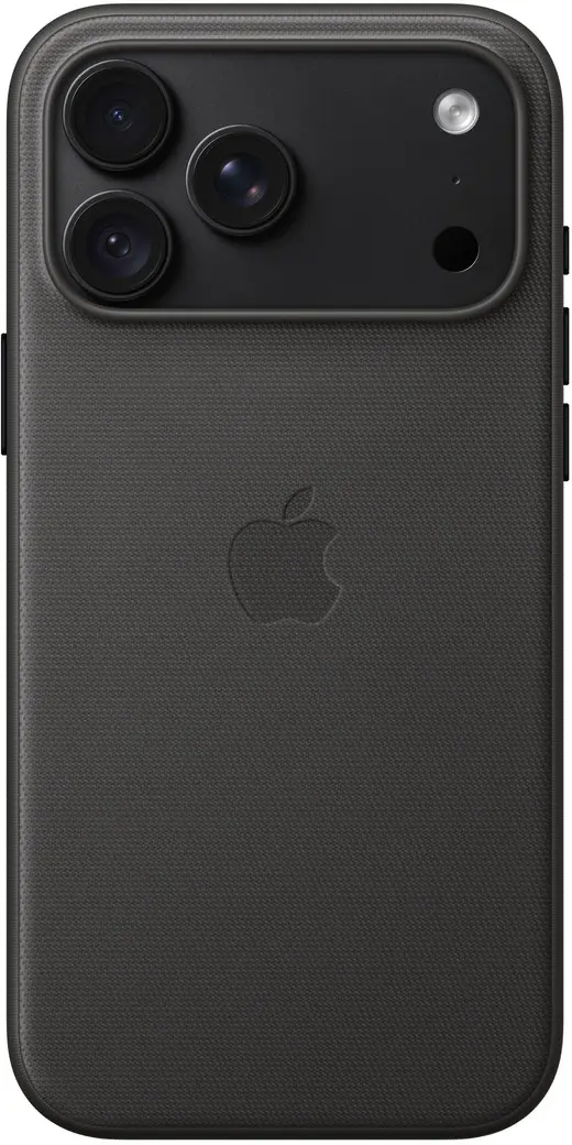 Origineel Apple iPhone 18 Pro Max Hoesje TechWoven MagSafe Back Cover Zwart afbeelding 1