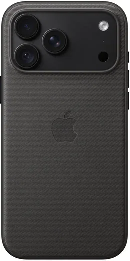 Origineel Apple iPhone 18 Pro Max Hoesje TechWoven MagSafe Back Cover Zwart afbeelding 1
