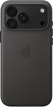 Origineel Apple iPhone 18 Pro Max Hoesje TechWoven MagSafe Back Cover Zwart