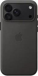 Origineel Apple iPhone 18 Pro Max Hoesje TechWoven MagSafe Back Cover Zwart afbeelding