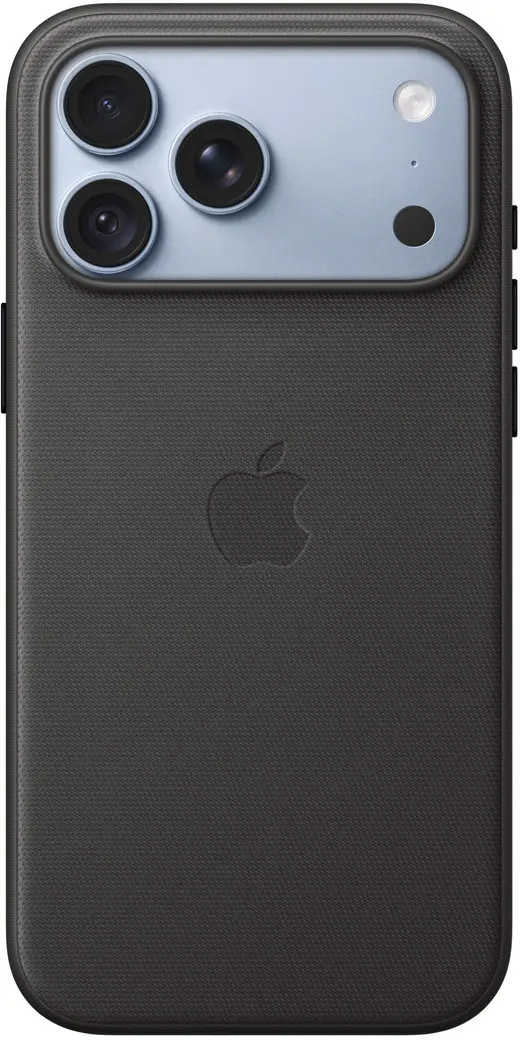 Origineel Apple iPhone 18 Pro Max Hoesje TechWoven MagSafe Back Cover Zwart afbeelding 4