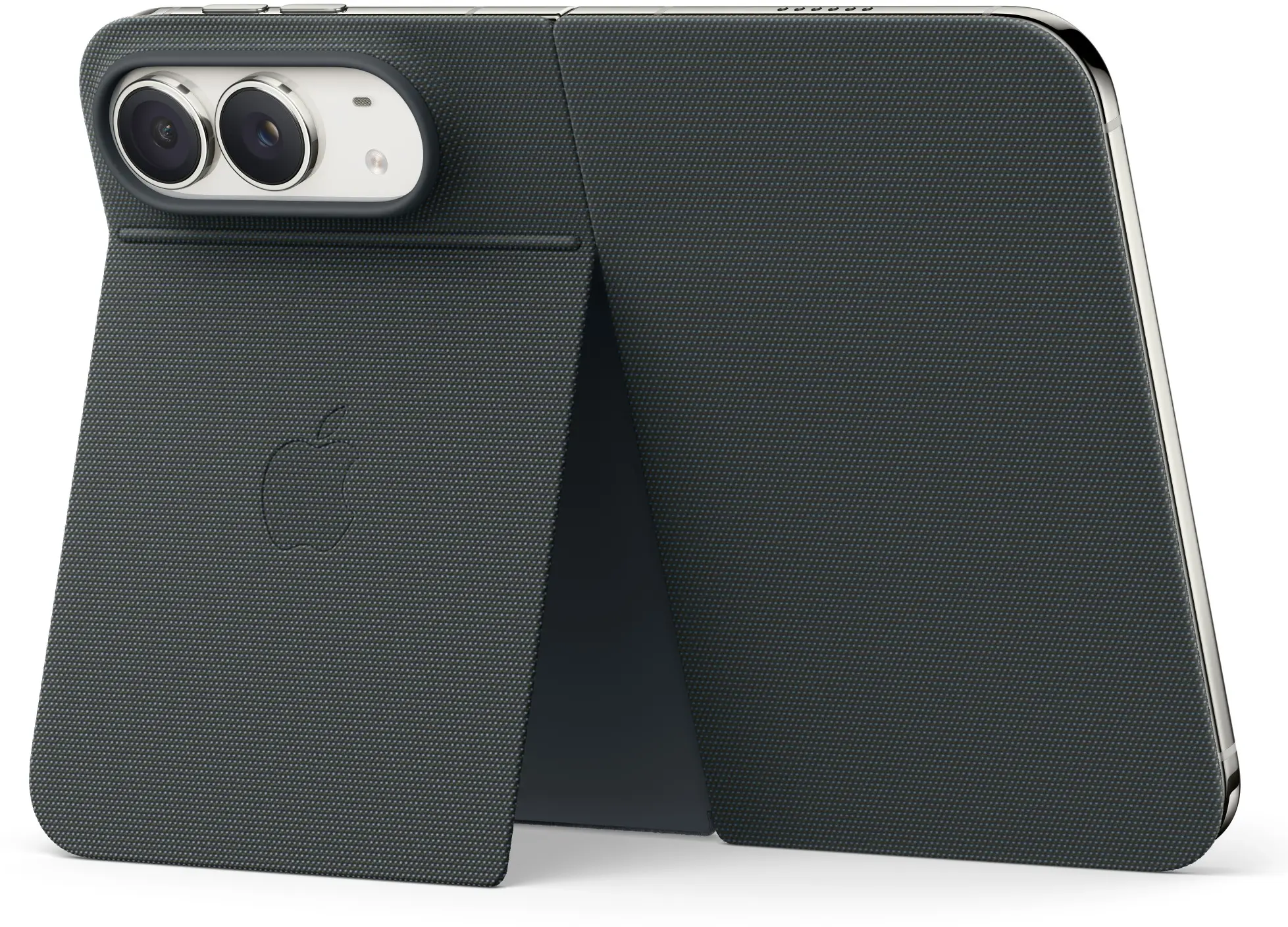 Origineel Apple iPhone Duo Folio Hoesje MagSafe met Standaard Navy afbeelding 1