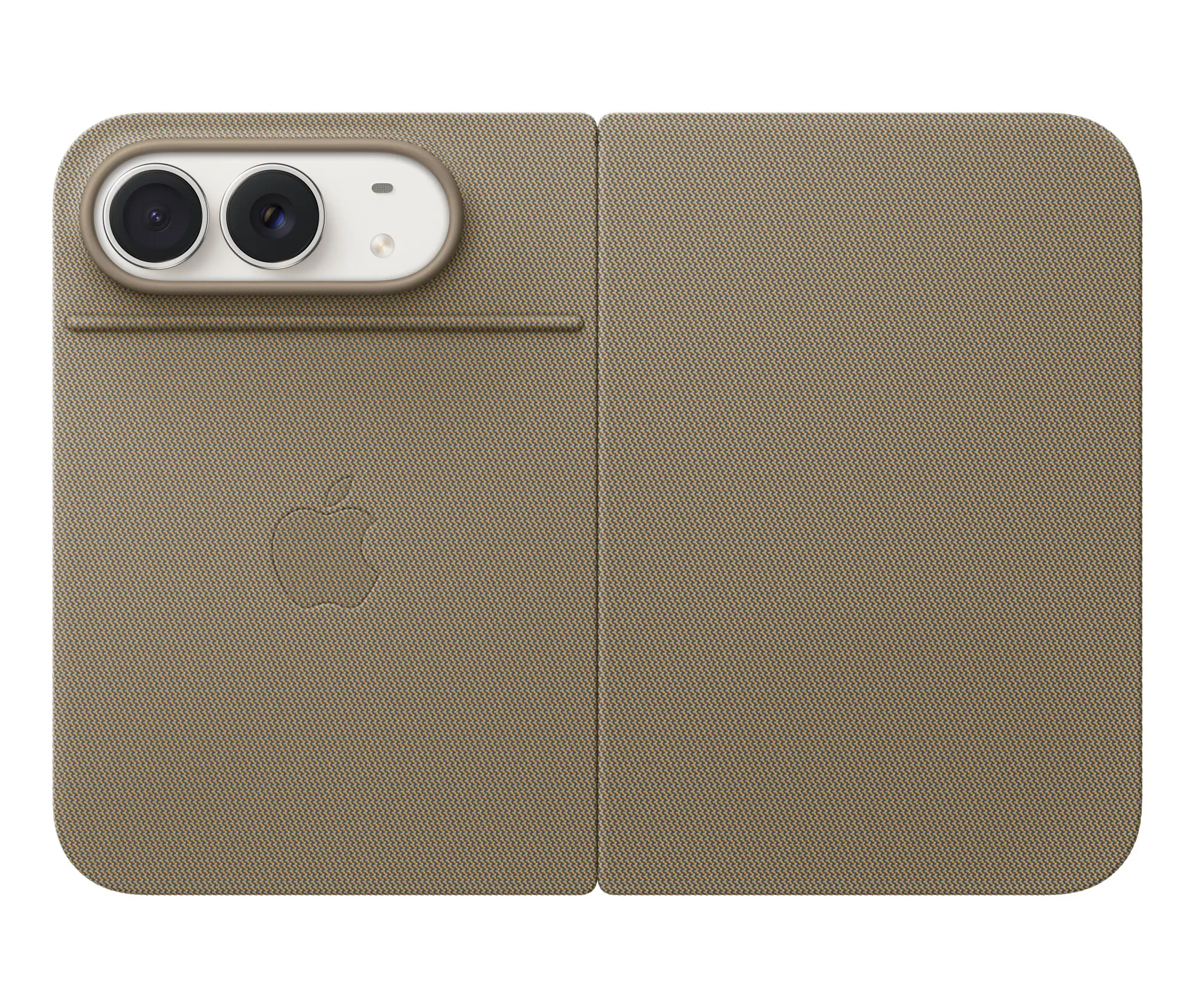 Origineel Apple iPhone Duo Folio Hoesje MagSafe met Standaard Bruin afbeelding 2