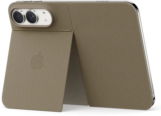 Origineel Apple iPhone Duo Folio Hoesje MagSafe met Standaard Bruin afbeelding 1