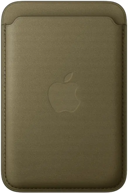 Originele Apple FineWoven Wallet MagSafe Kaarthouder Zoek-Mijn Olijf Groen afbeelding 1