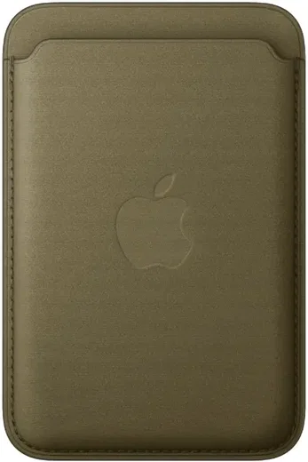 Originele Apple FineWoven Wallet MagSafe Kaarthouder Zoek-Mijn Olijf Groen afbeelding 1