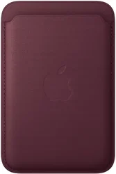 Originele Apple FineWoven Wallet MagSafe Kaarthouder Zoek-Mijn Burgundy afbeelding