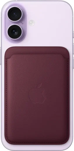 Originele Apple FineWoven Wallet MagSafe Kaarthouder Zoek-Mijn Burgundy afbeelding 3