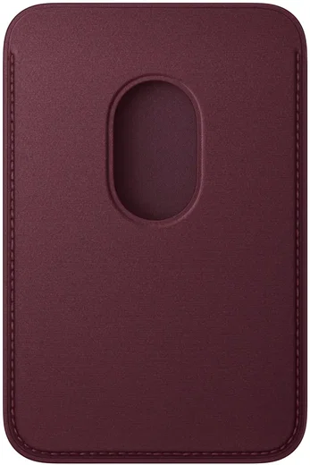 Originele Apple FineWoven Wallet MagSafe Kaarthouder Zoek-Mijn Burgundy afbeelding 2