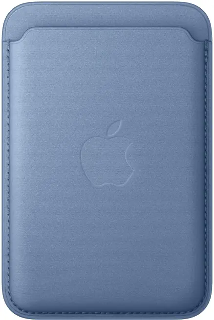 Originele Apple FineWoven Wallet MagSafe Kaarthouder Zoek-Mijn Blauw afbeelding 1