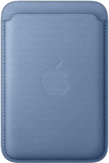 Originele Apple FineWoven Wallet MagSafe Kaarthouder Zoek-Mijn Blauw afbeelding 1